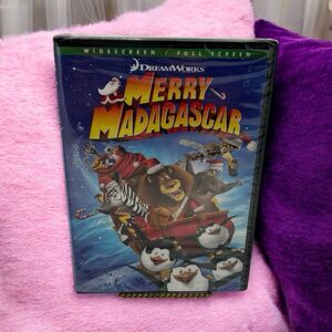 2009 Merry Madagascar Dvd New Sealed